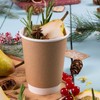 BIOZOYG Paper Cups, Pack of 25, 300 ml / 12