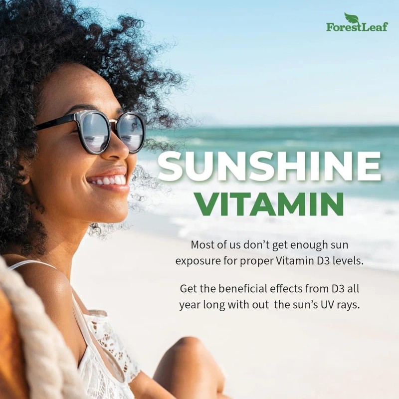 Vitamina D3 50,000iu Inmunidad Corazon 120 Capsulas Eg D72