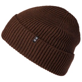 Enter the Complex® Merino Winter Hat - Tao - 100% Merino Wool Beanie, Watch Cap, Knitted Hat, Soft and Elastic, Chunky Knit, Men and Women, brown
