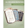 TECART 6 Buttons Soft TPU Remote Smart Key Fob Case