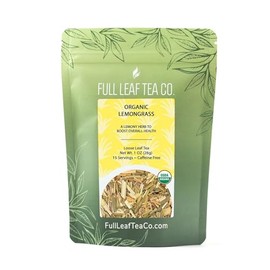 Organic Lemongrass - 1 oz Bag (approx. 15 servings) | Full Leaf Tea Co.