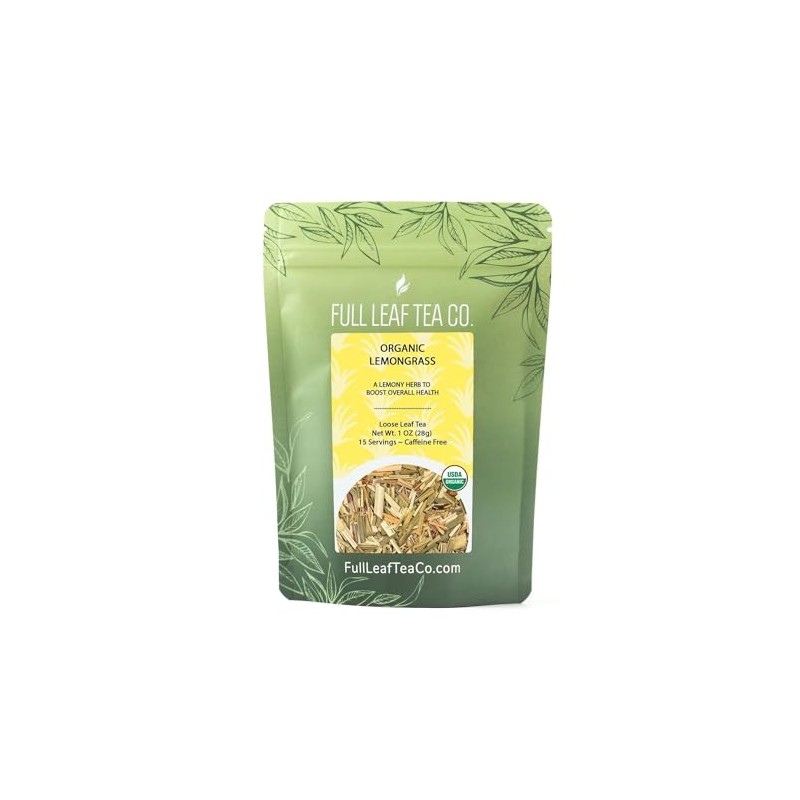 Organic Lemongrass - 1 oz Bag (approx. 15 servings) |