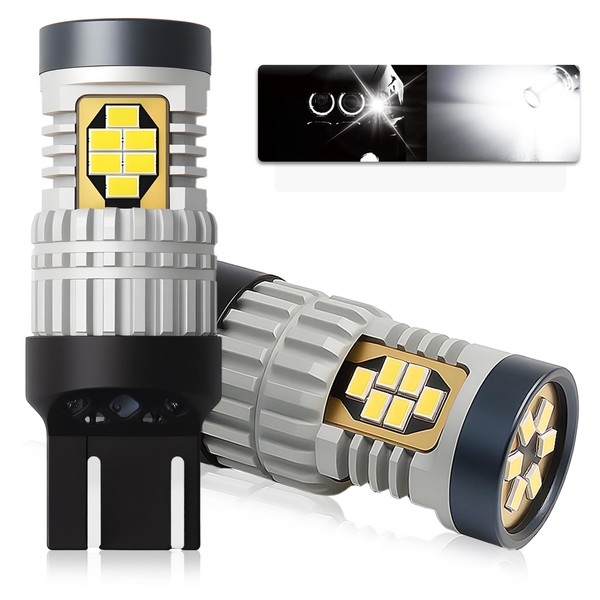 ANYTOP 7443 7440 LED Bulb White Reverse Light, 7444na 7441