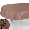 Fabric Tablecloth, Textile Table Linen, Cotton Polyester, Washable, Plain Ornamental