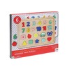 Petit Collage Multi-Language Numbers + Shapes + Colors Wooden Tray