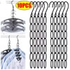 Metal Space Saving Hanger Organizer Chain for Closets