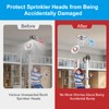 RosyOcean (6 Pack) White Fire Sprinkler Head Guard for Both