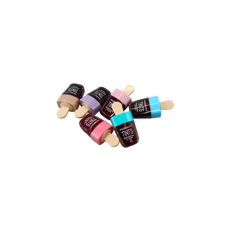 Tintas Para Labios En Forma De Paleta 12 Unidades Rosa
