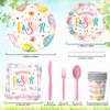 Easter Bunny Birthday Party Decorations Kit with Bunny Birthday Banner,