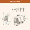 MP7081 RV and Mobile Home Cabinet Door Catch, Friction Roller