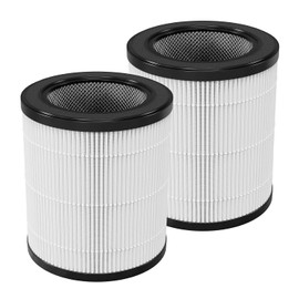 Genuine Replacement Filter Compatible with ZQA-4000B ZQA-4000C ZQA-4000A, Cobectal H14 True HEPA 3-in-1 Filter, 360°High-Efficiency 3 Layer Filtration (2 Pack)