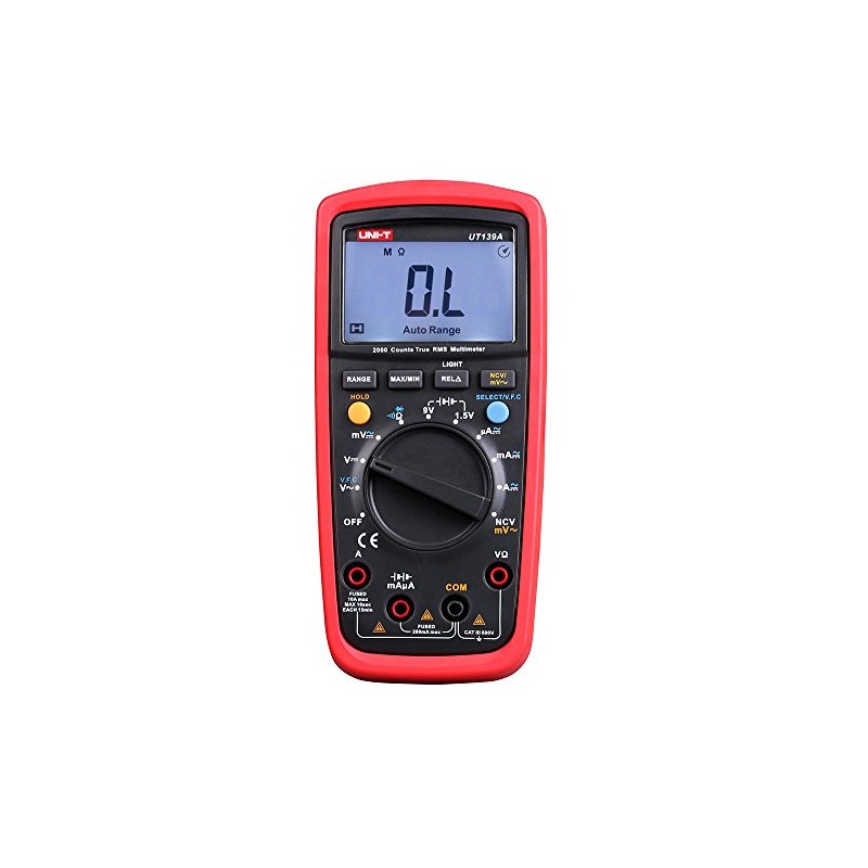 UNI-T UT139A CAT III 600V True RMS Digital Multimeter with
