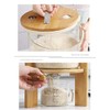 Flour and Cereal Container, 5L/8L, Rice Dispenser, Creative Glass Food