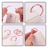 Mr. Pen- Loose Leaf Binder Ring, 40 Pack, Rose Gold