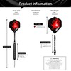 CyeeLife 12 Pack Steel Tip Darts, Professional Metal Dart Set