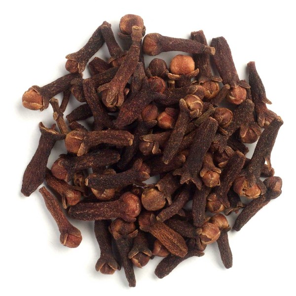Frontier Co-op Organic Cloves, Whole, 1-Pound Bulk, Organic Whole Cloves, Kosher, Pungent Warm Aroma, Bittersweet & Spicy