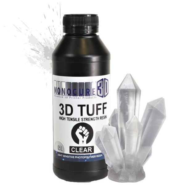 Monocure 3D Rapid TUFF Resin, 500 ml, Clear