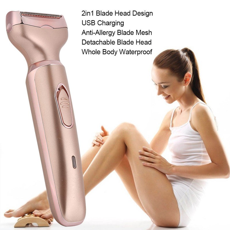 2in1 USB Electric Women Multiple Functional Body Private Part Hair