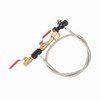 CGA‑320 CO2 Cylinder Refill Adapter with Hose For Filling Soda
