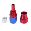X AUTOHAUX 2pcs AN6 0 Degree Swivel Car Hose End