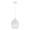 Robert Stevenson Lighting Ceramic Bell-Shaped Pendant Light, Large