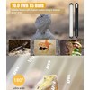 MouMouPurr 24W T5 UVB Reptile Light Fixture Combo Kit –