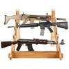 Wooden Gun Display Rack，Solid wood gun storage,Gun Rack Storage Display，Rifle