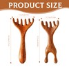2 Pcs Saludea,Massage Comb 6 Claws,Five Touch Therapy Comb,Peine De