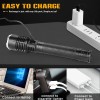 Garberiel Super Bright 90000000LM XHP120 LED Flashlight Rechargeable Powerful Stroll