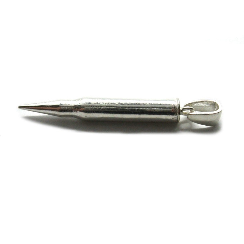 Sterling silber anhänger solide 925 Scharfschützenkugel Empress jewellery PE001371
