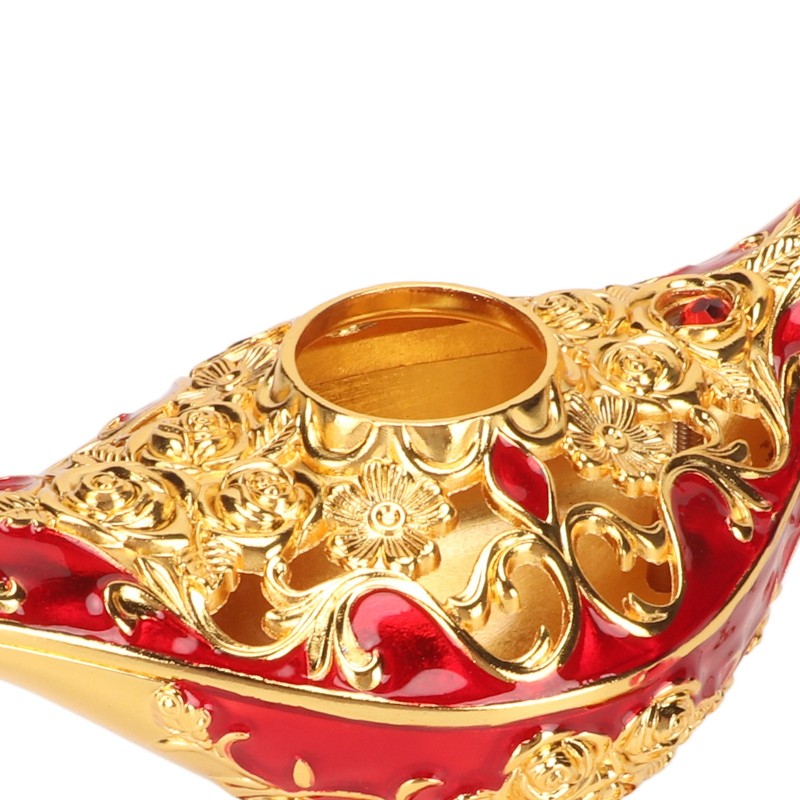 Magic Genie Lamp Exquisite Colorfast Eye Catching Alloy Embossed Pattern