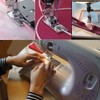 3PCS Rolled Hem Foot Set - Sewing Machine Foot Kit