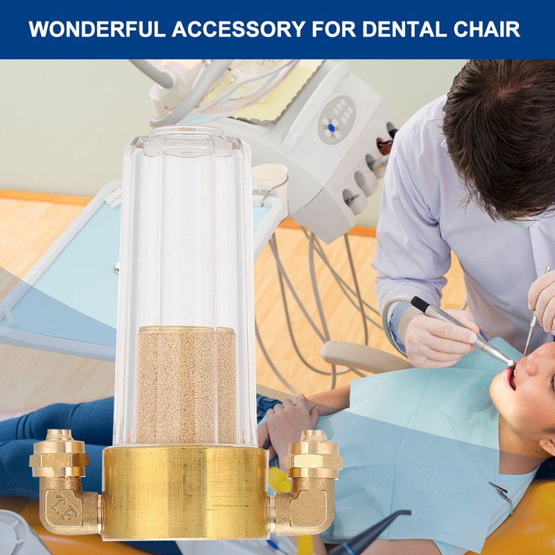 Dental Water Filter Copper Water Filter with Connectors Dental Chair