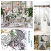 TOAOB 12000pcs Silver Tone Table Scatter Crystals Acrylic Diamonds Rhinestones