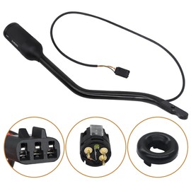 LoloWheat F4TZ-7210-B Transmission Gear Shifter Lever Fit for Ford F150 F250 F350 F53 F59 for Bronco 1992-1997 Replace F2TZ-7210-F with Overdrive Switch Kit