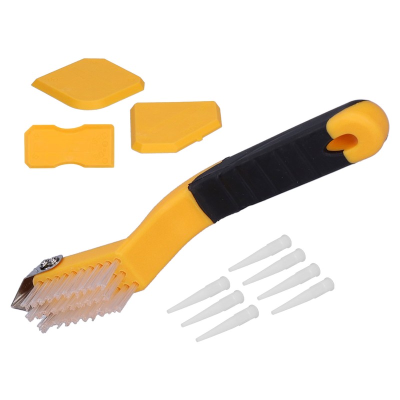 11Pcs Caulking Tool Silicone Grout Scraper Glue Remover Cleaner Set