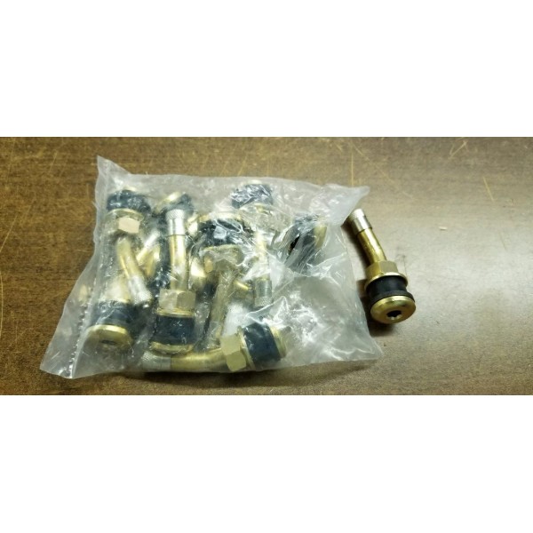 HALTEC N-1147A Tire Valve, Stdrd Bore, 2in, Brass,