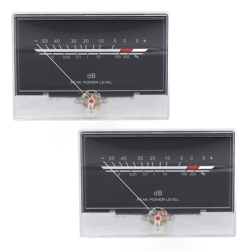 VU Meter High Accuracy Adjustable Backlight Power Amplifier Level Meter