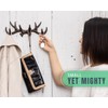 Comfify Vintage Cast Iron Deer Antlers Wall Mounted Hooks |