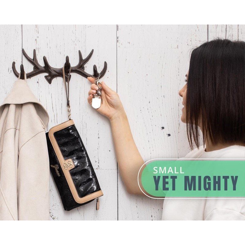Comfify Vintage Cast Iron Deer Antlers Wall Mounted Hooks |
