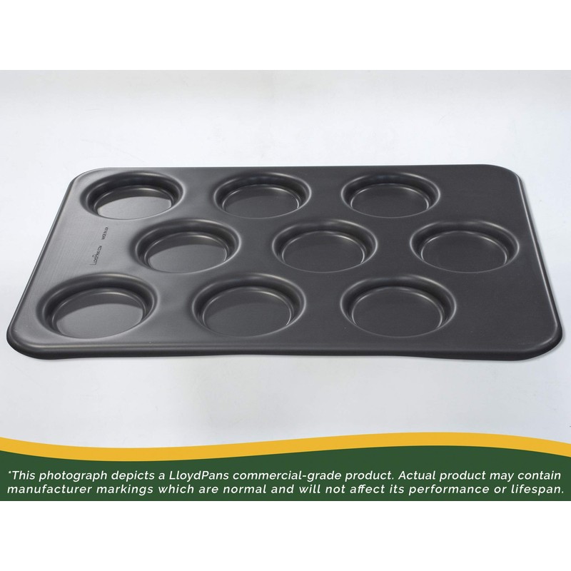 Lloyd Pans Kitchenware 12.88 by17.88 Inch 9-Cavity Round Egg Pan