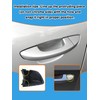 Car Front Left Exterior Door Handle Lock Cover Fit for