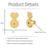 Earring Backs for Droopy Ears,JIACHARMED Heavy Earring Support Backs Replacements