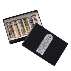 BALLON Aroma Bath Salt Gift Set, 0.9 oz (25 g) x 5 Bottles with Mimosa