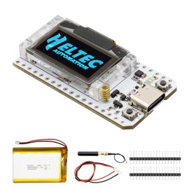 ESP32 LoRa V3 - Placa con batería de 3000 mAh para Meshtastic AWYHP ESP32 LoRa V3 con antena de 915 MHz y SX1262 Chip LoRa V3 dispositivos compatibles con Arduino LoRawan IOT Meshtastic