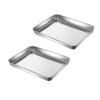 HYTK Extra Small Baking Sheet Pans Stainless Steel 304 Tiny