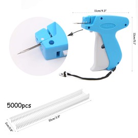 Tagging Gun,Standard Price/Label Tag Gun with 5000 Plastic Pin for Clothes Sock Hat