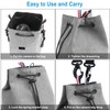 Ginfleurs Small Camera Bag, Camera Case, Drawstring Camera Bag, Waterproof