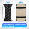 Car Center Console Cover, Comfortable PU Leather Vehicle Armrest Storage