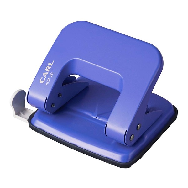 Karl Office Machine, Hole Punch, 2 Holes, 18 Pieces, Blue